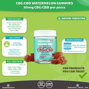 30mg-WaterMelon-full-spectrum-CBG-CBD-fruit-gummies